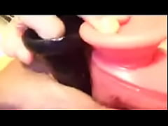 Play MP4 - Double dildo in pussy