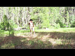 Play MP4 - Naked walk by the creek&period;