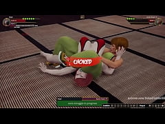 Play MP4 - Neph VS Karen Krash &lpar;Naked Fighter 3D&rpar;