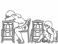 Play MP4 - Masturbando a mi compa&ntilde;era Futanari en el sal&oacute;n