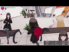 Play MP4 - 【プレイ動画014】ランドセル姿のデカ〇ン小〇生がショッピングモールでぶっかけまくり！秘密のエクスポーズ バレないように露出するマナカさん