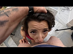 Play MP4 - Wetting Deep throat with MitziX