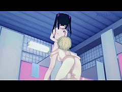 Play MP4 - Shirabe Tsukuyomi and Kirika Akatsuki intense lesbian play&period; - Symphogear Hentai