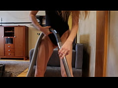 Play MP4 - I Watch how My Stepsister Cleans the house in a bathing Suit&period;