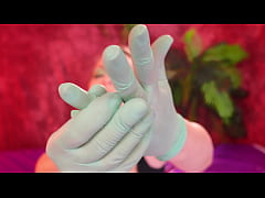 Play MP4 - ASMR gloves - fetish video