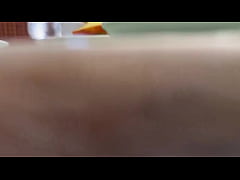 Play MP4 - Having lunch with my photographer&period; I told him that I had a little treat for him but that he'd need to look beneath the ta &period;&period;&period;