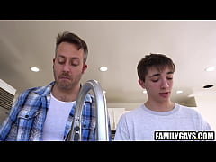 Play MP4 - Stepdad barebacks young stepson's butt