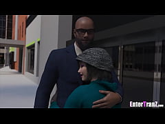 Play MP4 - Sexy Shemale takes DILF Daddy Dick to earn cash