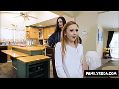 Play MP4 - Stepdad gets handsy with stepdaughter under the table