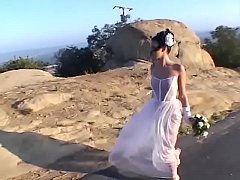 Play MP4 - Two fellows try to relieve mind of jilted at the altar and kicked to the curb darkhaired bride Taylor Rain at every possible way