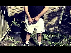 Play MP4 - Short compilation of me pissing in my backyard