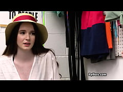 Play MP4 - Busty bikini babe fucked for stealing a dildo