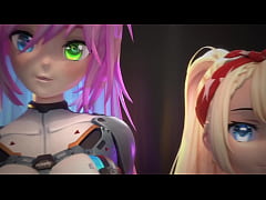 Play MP4 - Hentai Vtuber Elfie Love In Christmas suit & stockings plays w&sol; dildo &lpar;3D &sol; VRCHAT &sol; MMD&rpar;