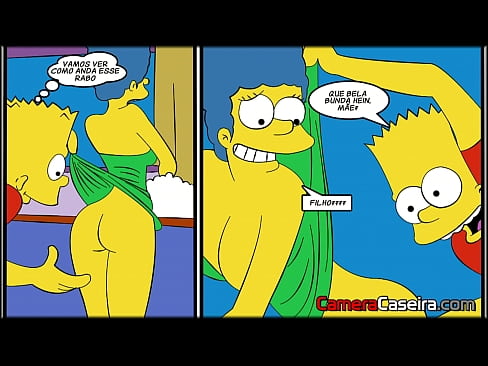 Hq Dos Simpsoons - Fodendo Gostoso E O Corno Pegou No Flagra